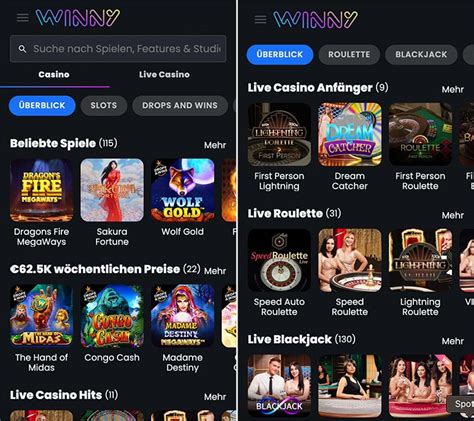 Winny casino app